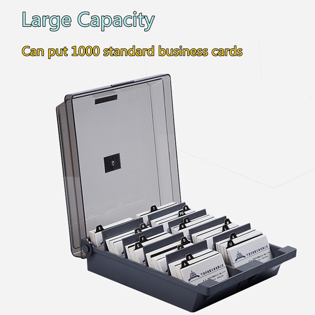 Buy 4 Layer Briefcase Business Card Case ID Holders Password ...