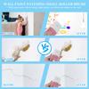 2Pcs Portable Wall Repair Brush Wall Small Roller Paint Brush Belt 100g Latex Paint DIY Graffiti Painting Tool