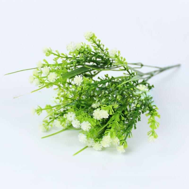 Grass Artificial Spring Gypsophila Paniculata For Patio Garden Decorations Wall