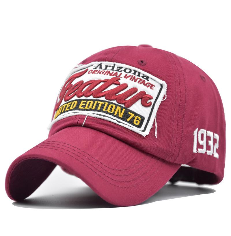 IL KEPS Women's Baseball Cap For Male Pink Hat 3D Embroidered Men's Cap Trucker Hat Summer Hat Snapback Cotton Hip-Hop BQM093
