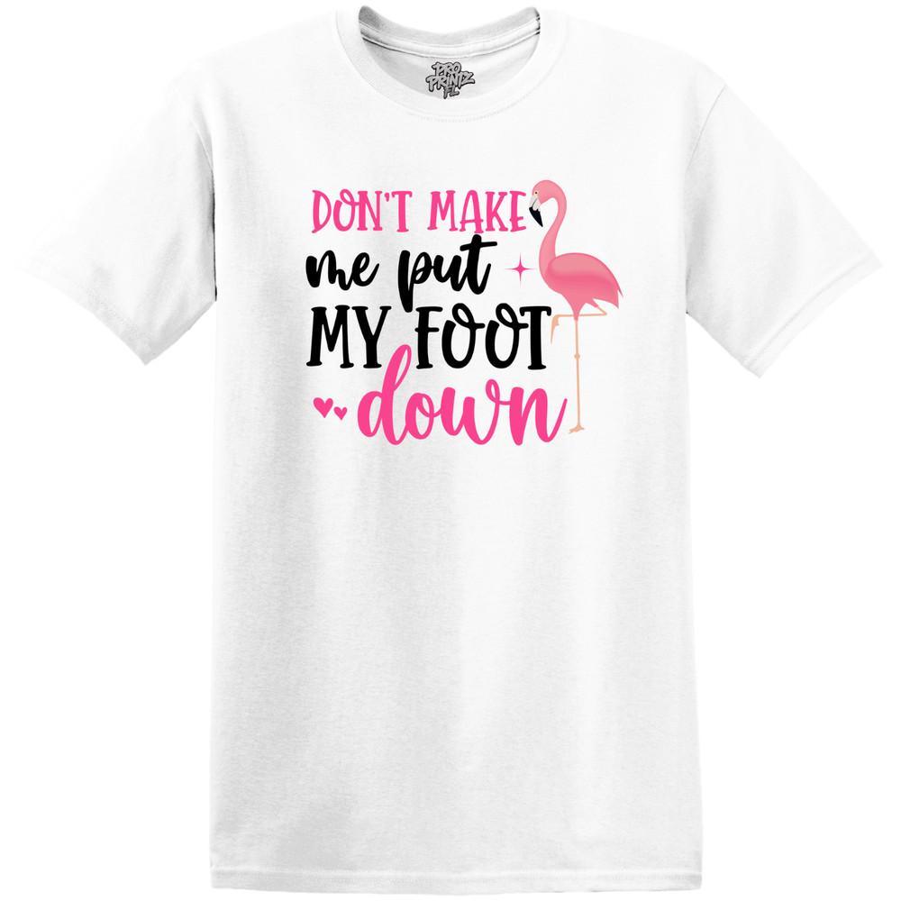 Смешная футболка Не заставляй меня ставить ноги M