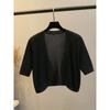 Ice Silk Thin Small Waistcoat Outer Skirt Knitted Cardigan