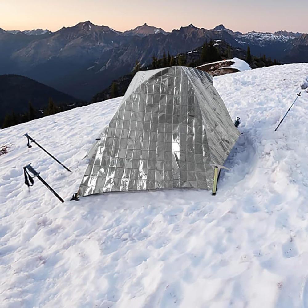 Emergency Foil Blankets160x 210cm Survival Thermal Mylar Blankets for Outdoors,Camping,Survival,Body Warmer