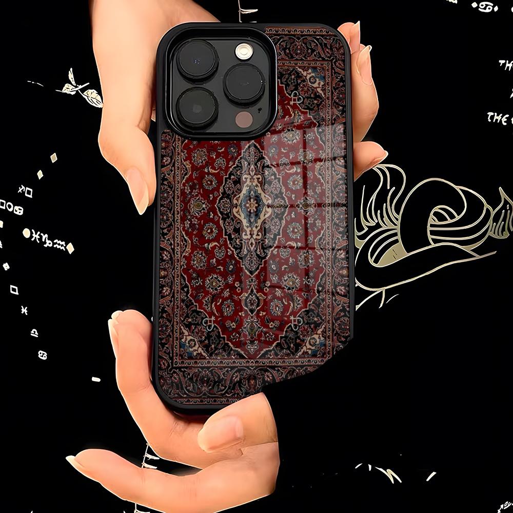G-Ukraine Ornament Pattern Phone Case PC+TPU For IPhone 15 16 17ProMax 13 16 11 12 14 Pro Xs Max Mini Xr X Plus Cover