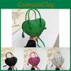 Heart Shaped Mini Handbag For Women Stylish Casual Pu Tote Crossbody Bag In Black Rose Pink Silver And Green