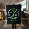 1pc Hannover 96 Print Flannel Blanket, High Quality Comfortable for All Seasons, Home Decor, Warmth and Comfort, Perfect for Christmas Gifts58