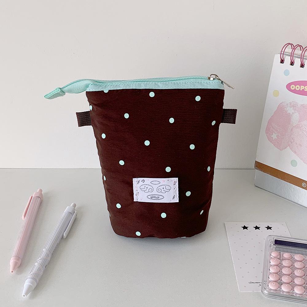 Portable Large-Capacity Makeup & Stationery Bag for Girls