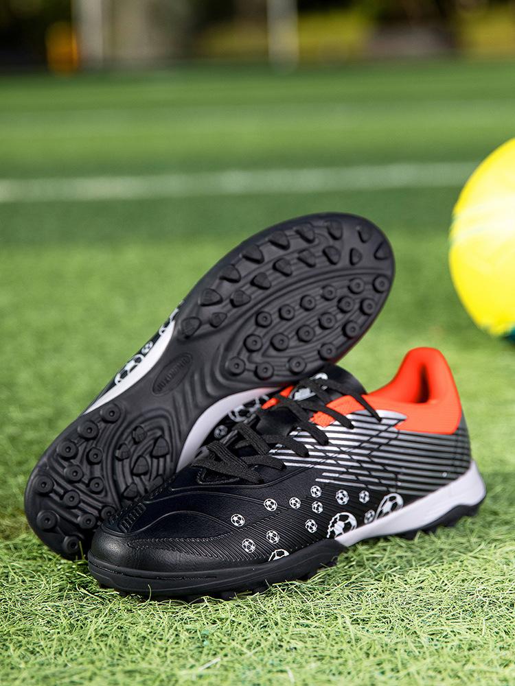 2025C Luo Football Shoes Low-top TF Broken Nails Non-slip Children's Training Long Nails Football Shoes
