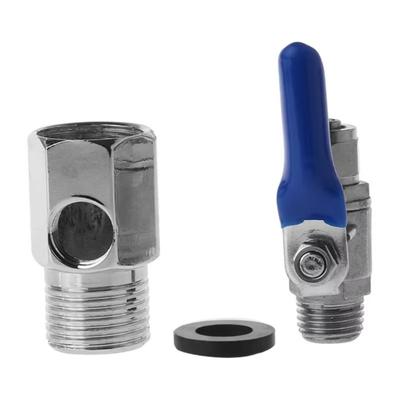 Alloy Faucet Control Switch 1/4'' 1/2'' Quick Connector Tap New Water Purifier Ball Valve