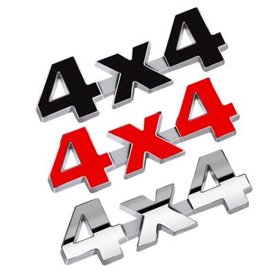 3D metalinis 4x4 automobilio emblemos automobilių ženklelio sunkvežimio lipduko lipdukas