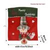 High-Grade Christmas Ornament Hat Chair & Doll Stool Covers for Home Party Decoration