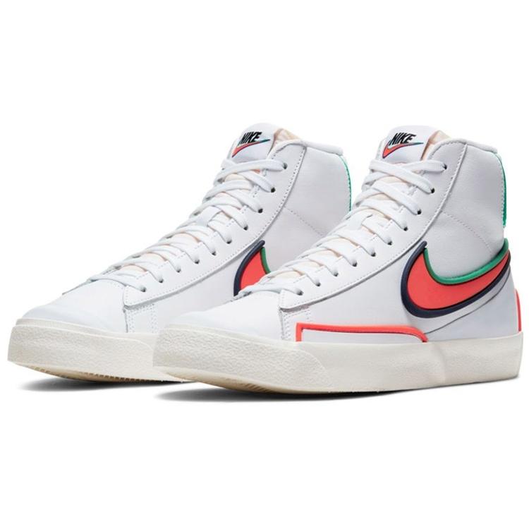 (WMNS) Nike Blazer Mid '77 'Infinite White Crimson' Women's DC1746-103