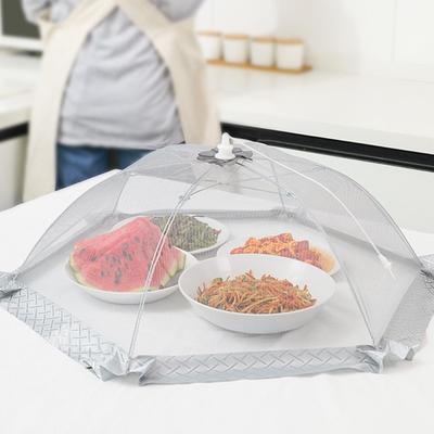 Mesh Food Covers for Outdoors Large Pop Up Mesh Food Tent Umbrella Food Covers for Outside Picnic Party BBQ Supplies