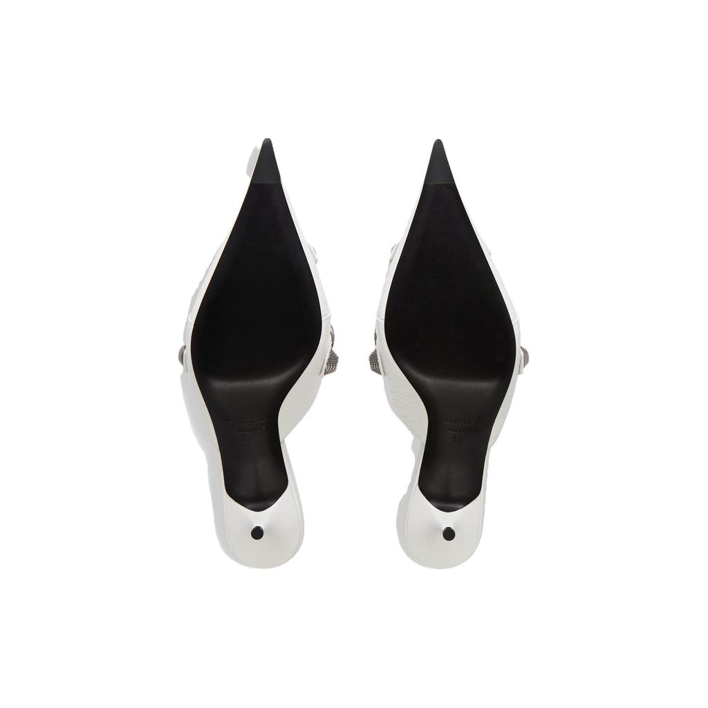 Balenciaga Cagole 80mm Pointed Mules 714253WAD4E9081