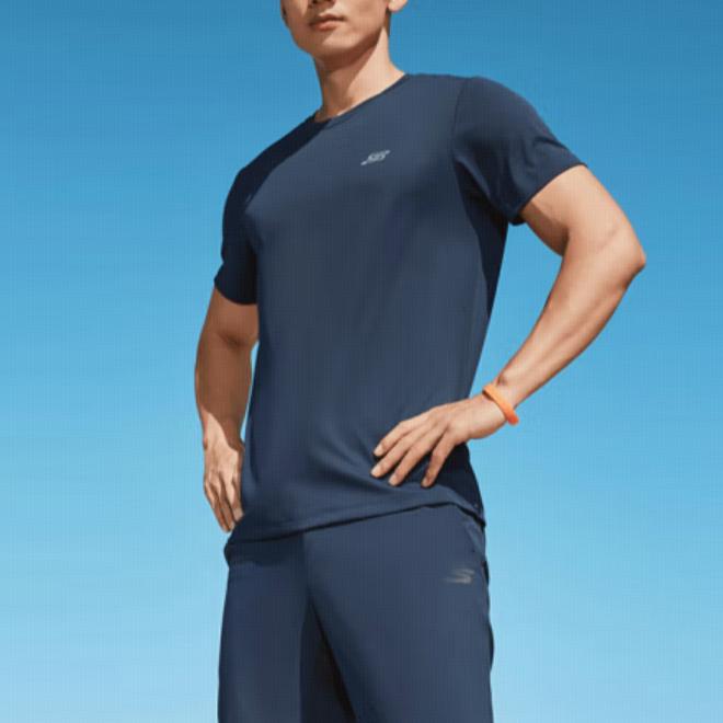 Skechers T Shirt Men's Navy Blue P223M104-002Z