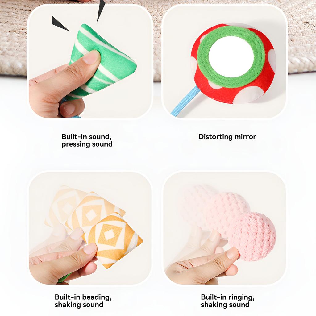 Bed Hanging Drawstring Cheer Toy Bedbell Pendant Can Be Nibbled Drawstring Cartoon Pendant