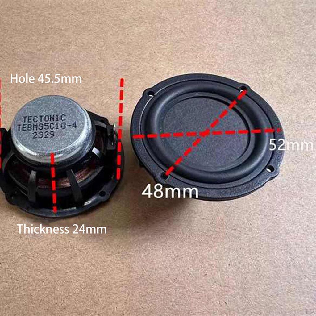 Full Ranges Sound Speaker 2 Inch Professional Practical Multimedia Portable Accessory Easy To