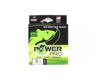 POWER PRO Filo Spectra Trecciato 20lb per 300 iarde Bianco (1528)