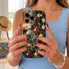 Christmas Tree Ornaments Phone Case Festive Holiday Hard Cover for iPhone Shockproof Protection Birthday Halloween Holiday Gift