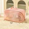 Luxurious Cross-Border Mesh Cosmetic Bag: Spacious, Portable, Compartmentalized Toiletry Organizer