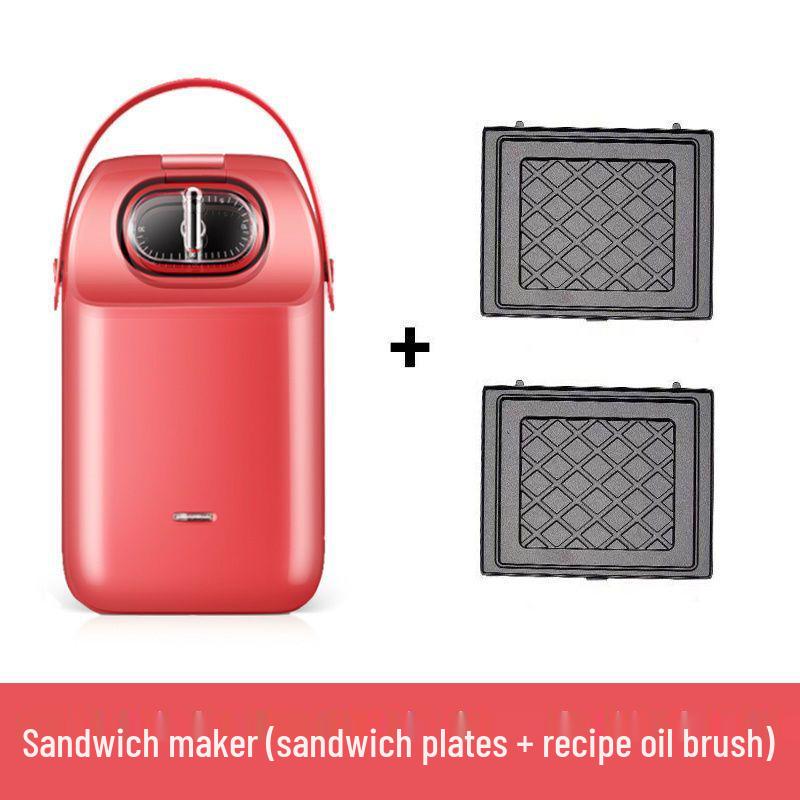 Multi-Function Breakfast Maker: Sandwich, Toast, Waffle, and Egg Cooker Limited Offer - Default Option