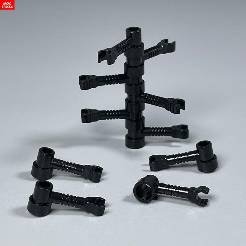 Non-Toxic 20Pcs/Lot Moc Bricks Bar 1X3 With Clip And Stud Holder Arm 4735 Figure Educational Building Blocks Children'S Toys