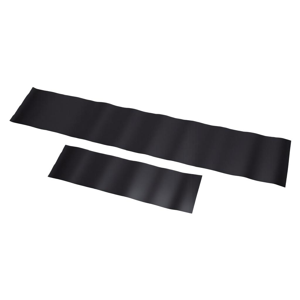 Door Kick Plate Protector Set 6 Pack Self Adhesive Door Guards Pet Scratch Protector for Home Doors PP Door Protector