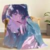Hot Game Zhe zhi Wuthering Waves Blanket For Soft Throw Blanket for Picnic Bed Sofa Home Bedroom Cozy Warm Comfortable