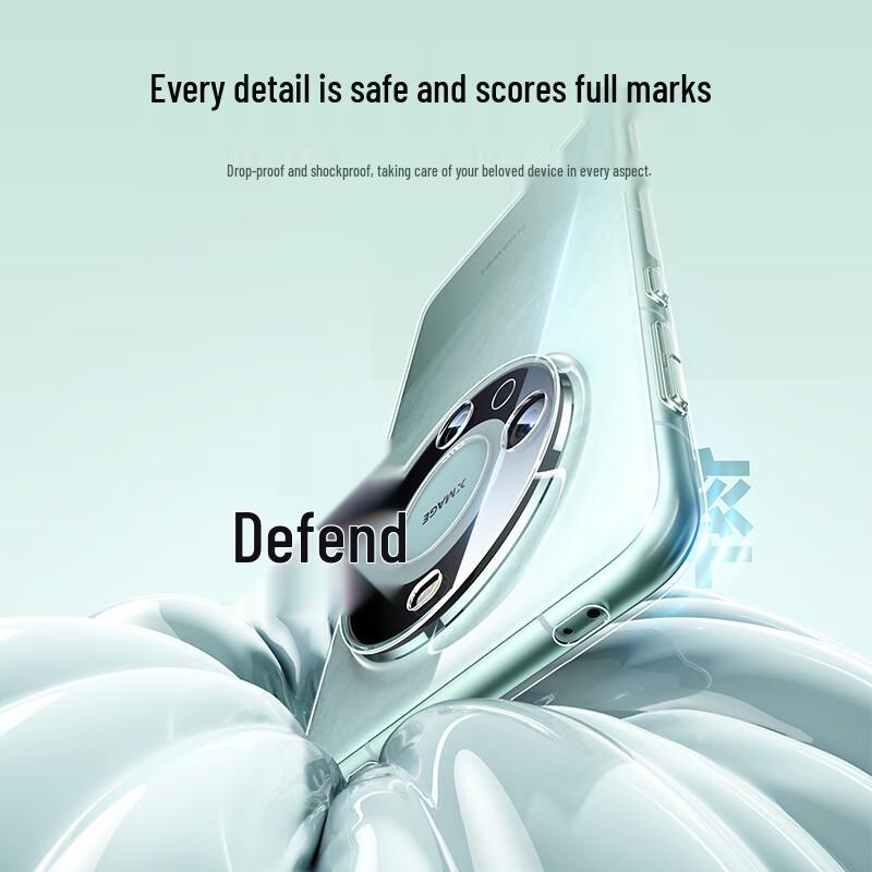 UGREEN Transparent TPU Airbag Phone Case for Huawei Mate60 Pro/Pro+