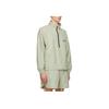 Fear of God Essentials Half-Zip Track Jacket With Shoulder Logo Unisex Jackets Sage FOG-FW20-191