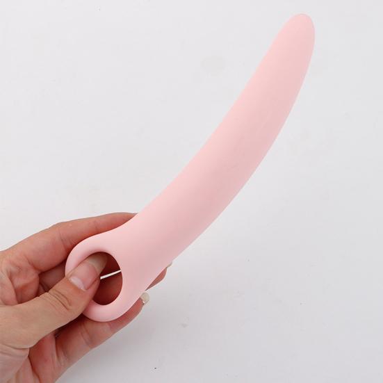 Durable Butt Stimulator Easy To Use Easy To Clean Pink Butt Plug Sex Toy for Hotel