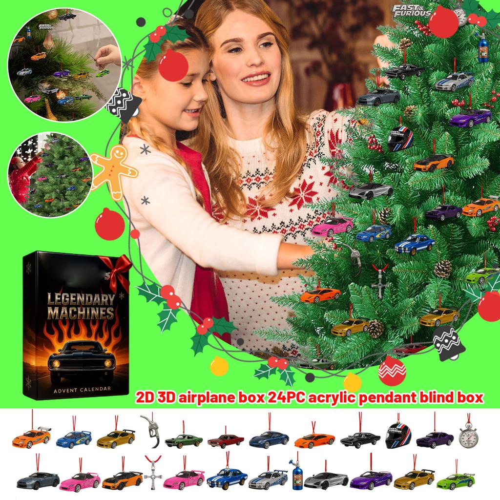 2D Stereoscopic Aircraft Box 24PC Box