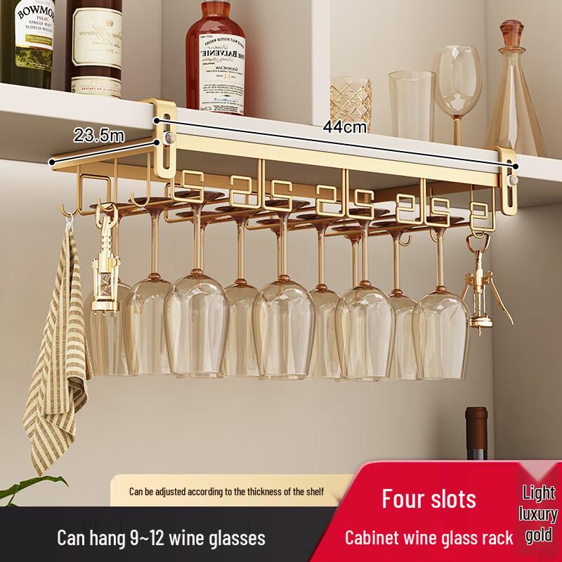 Under-Cabinet Stemware Rack