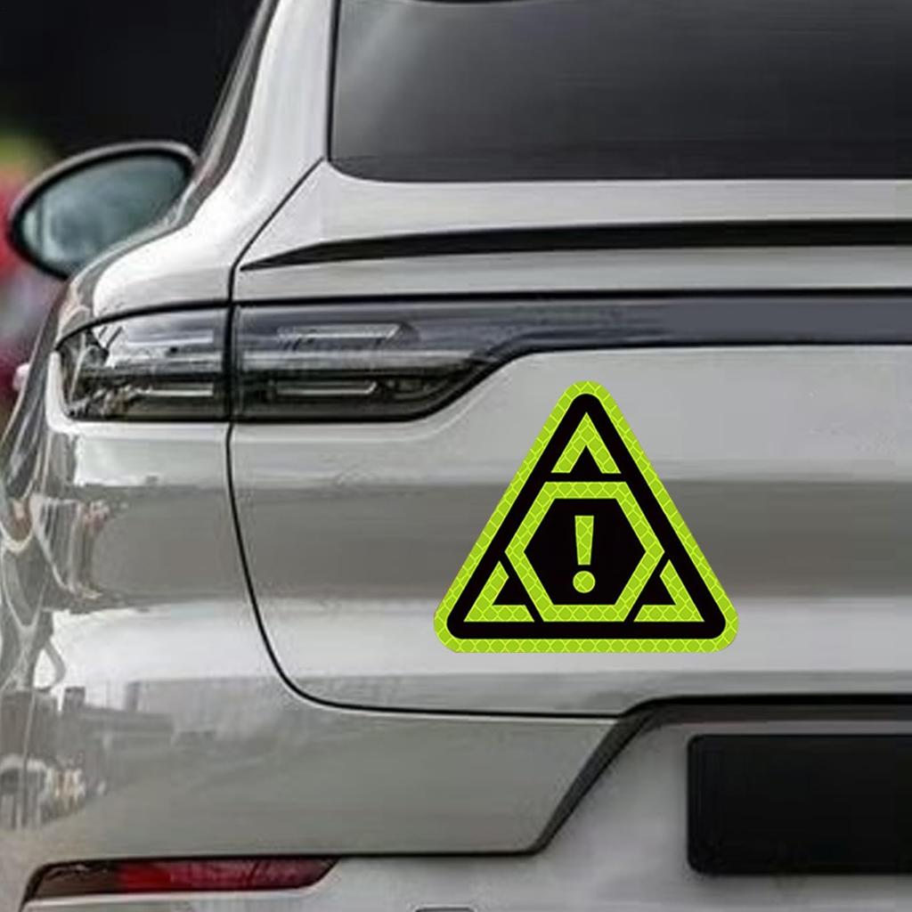 Reflective Sticker for Helmet, Bicycle Reflective Stickers, Anti-collision Warning Strip Decal Protective Sticker for