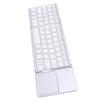 Foldable Bluetooth Keyboard Portable Triple Folding Rechargeable Wireless Keyboard with Touchpad