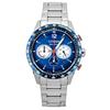 Eco-Drive Chronograph Stainless Steel Navy Blue Dial CA4716-50L 100M Men's Watch