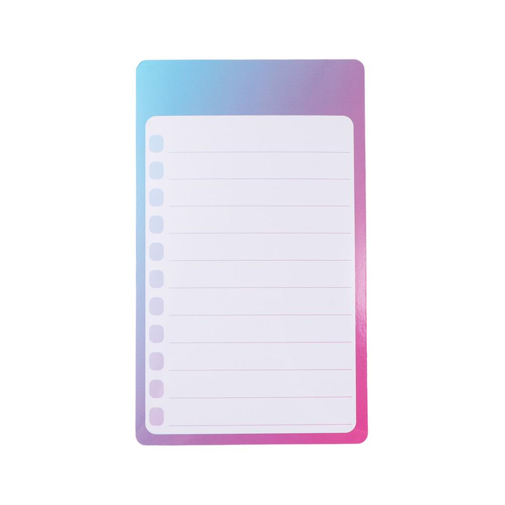 Shopping List Planner Magnetic Fridge Notepad Grocery Sticker Whiteboard Magnetic Memo Sticker PET To Do List