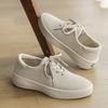 Fashion 2025 New Men's Suede Casual Shoe Comfortable Lace -Up Soft -Soled Walking Shoe Anti-Slip And Wear-Resistant Trendy Driving Shoes