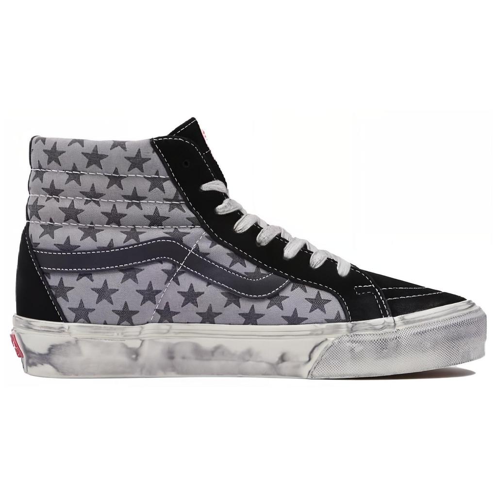 Vans Vault OG Sk8-Hi Reissue LX Bianca Chandon Black Grey White Unisex Sneakers VN0A4BVH82Q