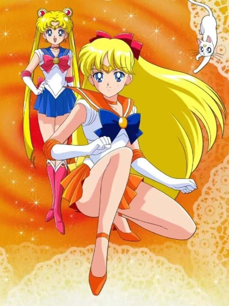 Handmade DIY Japanese 5D Anime Diamond Painting Cartoon Girl Full Circle Square Cross Stitch Mosaic Home Decoration