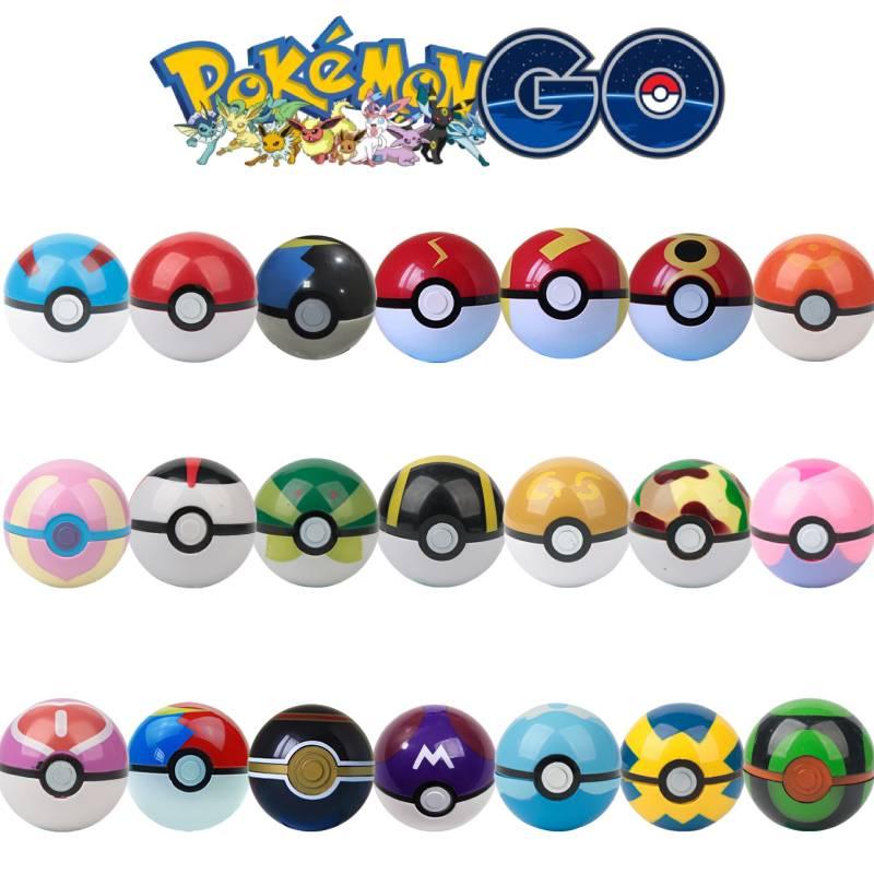 7cm Pocket Monster Master Ball Toy Cute Abs Material Mini Figure For Kids