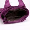 Large Capacity Nylon Shoulder Bag Oxford Cloth Handbag Portable Underarm Tote Bag  Travel