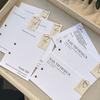 10Pcs Press-On Nail Packaging Display With Tie Bags Handmade False Nail Design Swatch Show Card Manicure Sample Display Salon