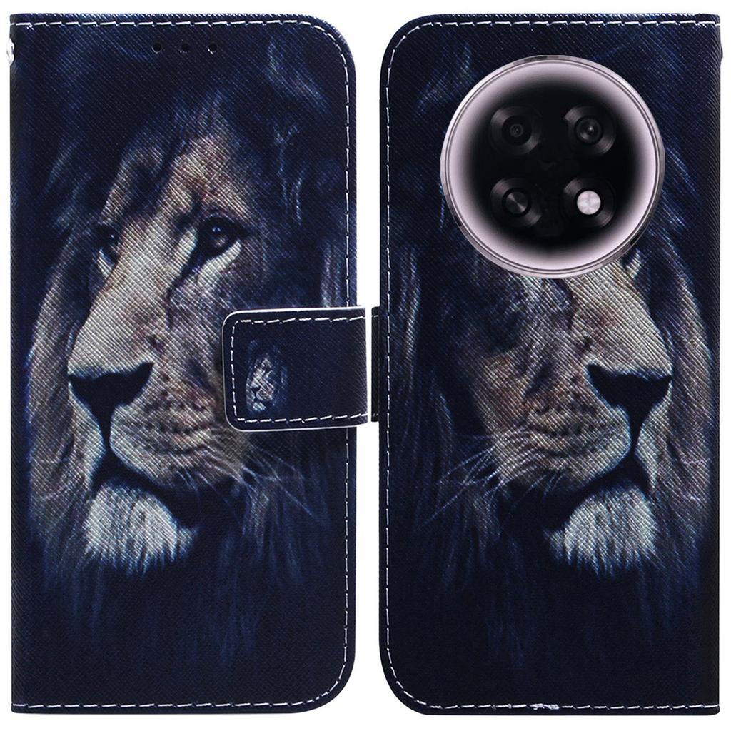 For Oppo F31 Pro+ 5G/A6 GT 5G Wallet Case Pattern Print Leather Phone Cover