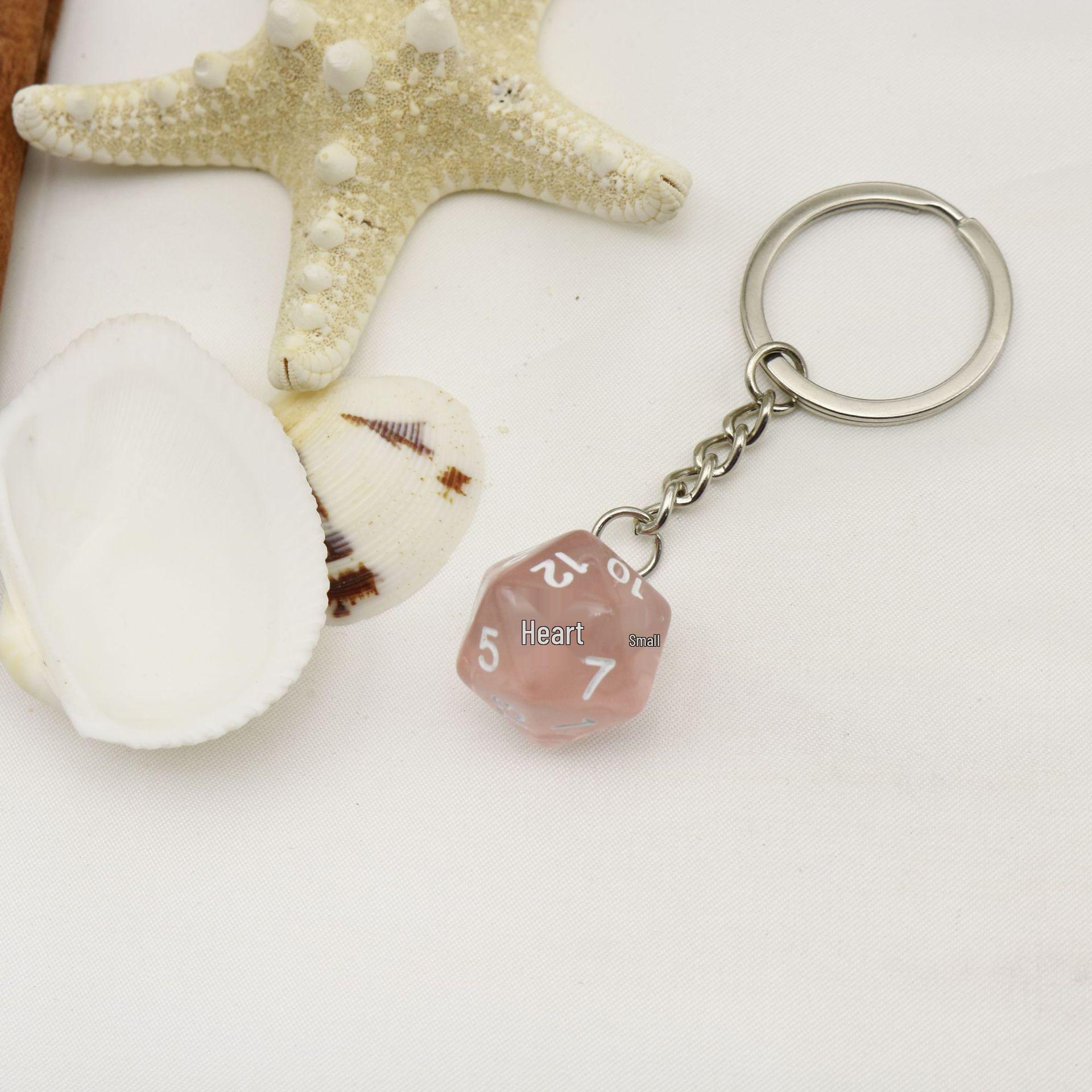 HEEIN Hot Selling Simple Dice Keychain Pendant