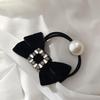 Women's Nuclear Pearl Elastic Ribbon Hair Band
