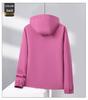 Unisex Hooded Spring/Autumn Shell Jacket - Water Repellent, Single Layer for Outdoors