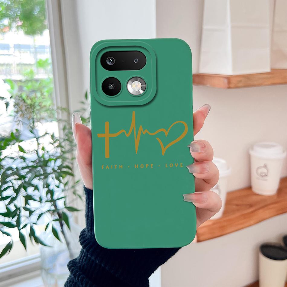 

For Realme 16 Pro Plus Case Minimalist Hearts High Quality Liquid Silicone Full Protection Phone Cover For Realme16 Pro+ Fundas realme 16 Pro