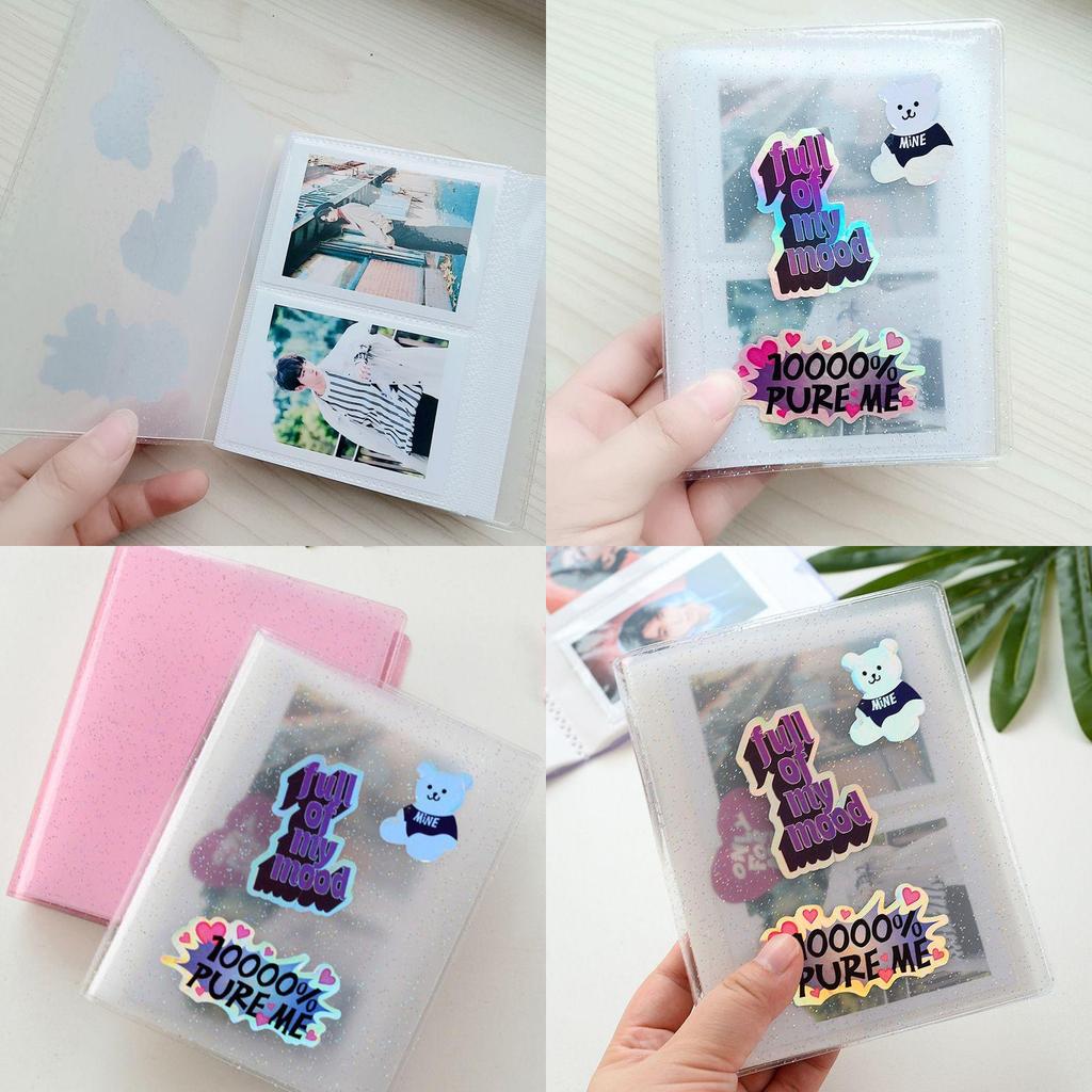 Stylish And Portable 32/64 Pockets Photocard Binder Sleeves Holder For Kpop Fans