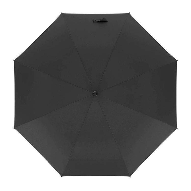 Ultra-light Carbon Fiber Aluminum Business Umbrella - Long Handle, Dual-use for Sun and Rain, Available for Custom Printing